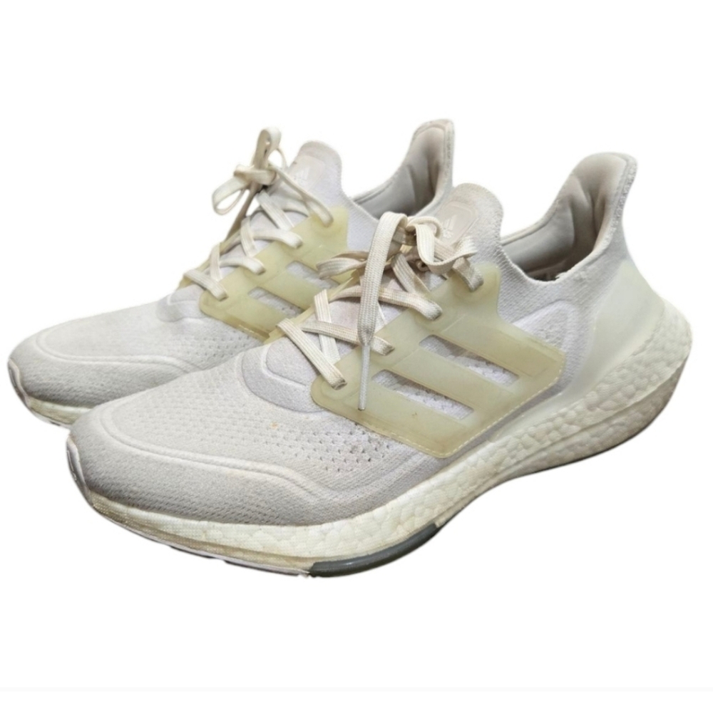 Adidas Ultraboost RunningShoes Triple White UltraBoost 7.5